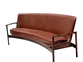 Mid-Century Modern Sofa or Bench by Ib Kofod-Larsen for Frõscher, 1970s